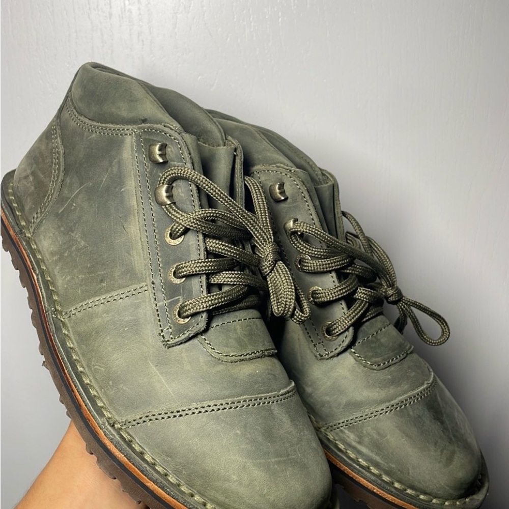 African Ranger Barefoot Boot – Houston Green - Jim Green